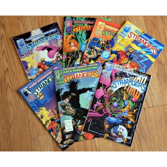 Vintage Ultraverse Strangers Malibu Comics #1-7 - Picture 1 of 8